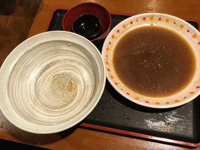上州屋W肉野菜炒め定食ライスメガ完食皿