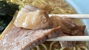 ラーメンショップふれあい通り店国産肩ロースチャーシュー