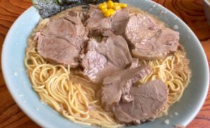 ラーメンショップ大木店みそチャーシューメン大盛りコテコテ